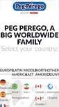 Mobile Screenshot of pegperegousa.com